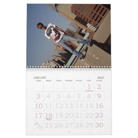 Kalender voor 2009 (Jan 2027)