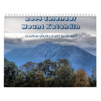 Kalender voor 2014 voor Katahdin