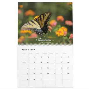 kalender voor 2020 met bijbelverzen