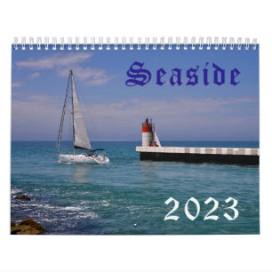 Kalender voor 2023 van de Franse kusten