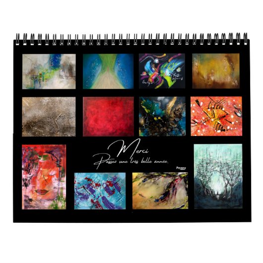 Kalender voor 2025 - Peggy Drouault (Achterkant)