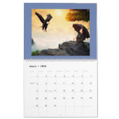 Kalender voor fairies en Fantasy 2018 (Mar 2026)