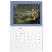 Kalender voor fairies en Fantasy 2018 (Feb 2027)