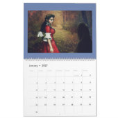 Kalender voor fairies en Fantasy 2018 (Jan 2027)