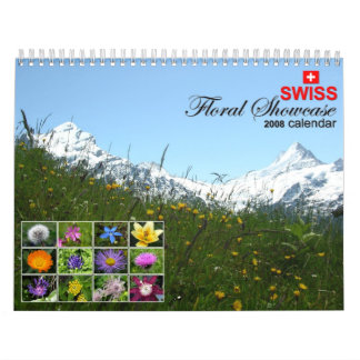 Kalender voor Floral 2008 in Zwitserland