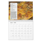 kalender voor Franse recepten (Mar 2027)