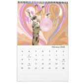 Kalender voor grillige dieren 2025 (Feb 2026)