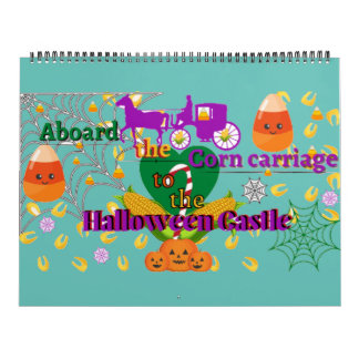 Kalender voor Halloween snoep.