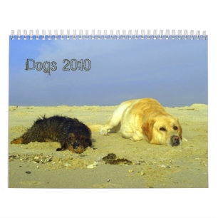 Kalender voor honden voor 2010