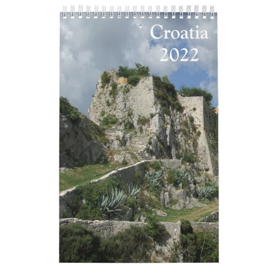 Kalender voor Kroatië 2022 (Hoes)