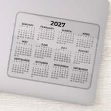 Kalender voor laptop met horizontale weergave van