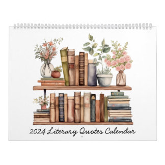 Kalender voor literaire citaten 2024