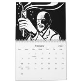 Kalender voor Mad Scientist Fantasy 2011 (Feb 2027)