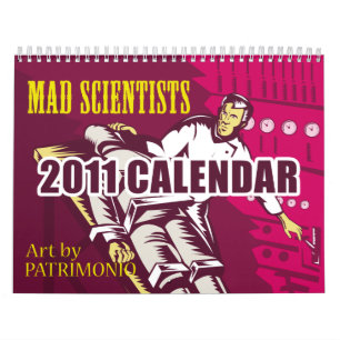 Kalender voor Mad Scientist Fantasy 2011
