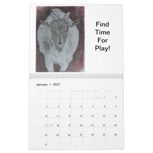 Kalender voor Nina 2012 (Jan 2027)