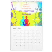 Kalender voor positieve bevestiging 2024 (Mar 2026)