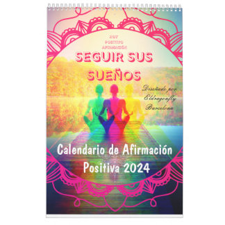 Kalender voor positieve bevestiging 2024 (Español)