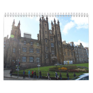 kalender voor uitzichten in Edinburgh