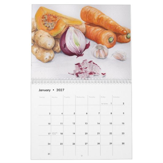 Kalender voor voedselketels (Jan 2027)