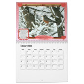 Kalender voor vogels en water (middelgrote schaal) (Feb 2026)