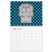 Kalender voor volwassen suikerschedel (Feb 2026)