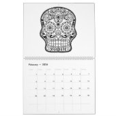 Kalender voor volwassen suikerschedel (Feb 2026)