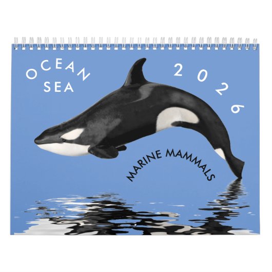 Kalender voor zeezoogdieren (Hoes)