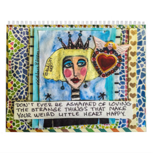 kalender VULT MET BAD GIRL ART