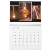 Kalender, watervallen van lichte, landschapsfoto's kalender (Mar 2026)