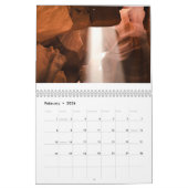Kalender, watervallen van lichte, landschapsfoto's kalender (Feb 2026)