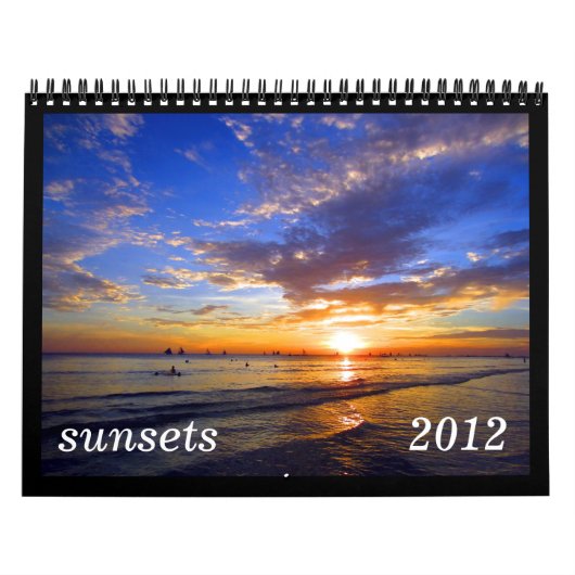kalender zonsondergangen 2012 (Hoes)
