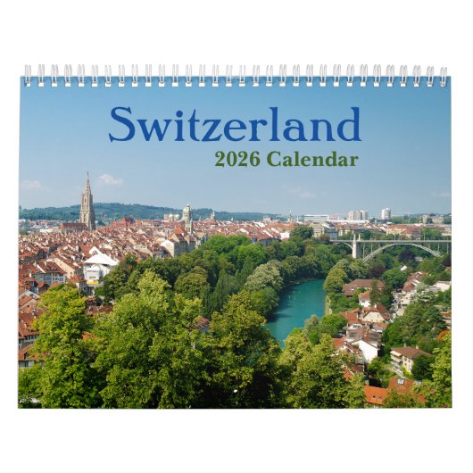 Kalender Zwitserland 2026 (Hoes)