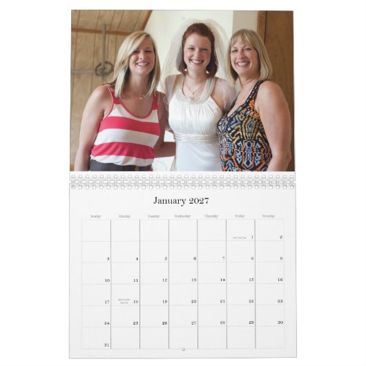 Kalenderjaar 2012 kalender (Jan 2027)