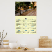 Kalenderposter Bench 2012 Poster (Keuken)