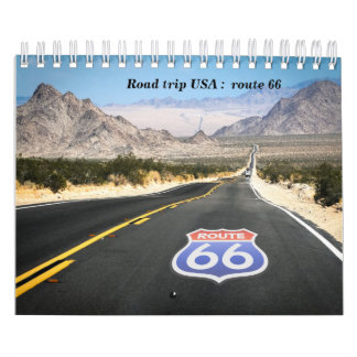 Kalenderroute 66 reis kalender