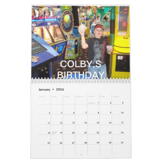 kalenders kalender (Jan 2026)