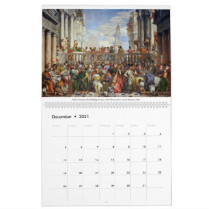 Kalenderstukken van kunst kalender