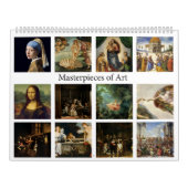 Kalenderstukken van kunst kalender (Hoes)