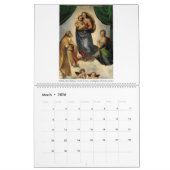 Kalenderstukken van kunst kalender (Mar 2026)