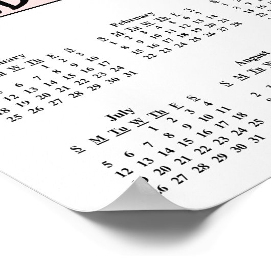 Kalenderverzekering 2015 poster (Hoek)