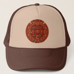 Kalenderwiel Mayan (Aztec) Trucker Pet