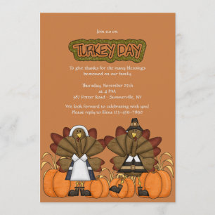 Kalevala-dag Thanksgiving uitnodiging