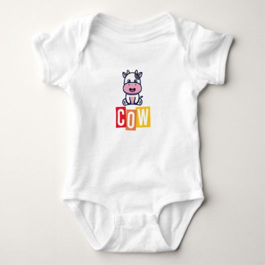 Kalf Jersey Bodysuit (Voorkant)