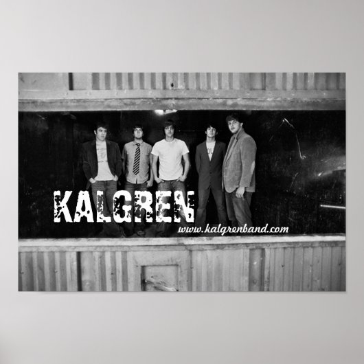 kalgren poster (Voorkant)