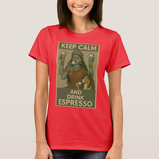 Kali / Collie T-shirt (Voorkant)