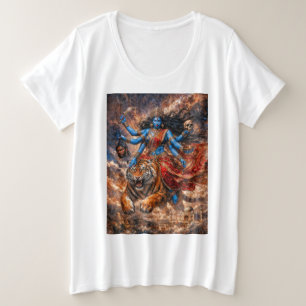 Kali Déesse chevauchant le Tigre
