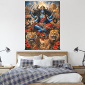 Kali Garden Canvas Afdruk (Insitu (Slaapkamer))