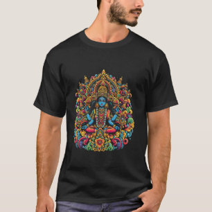 Kali Hindoe Godin van de Dood Hindoe Moeder Fierce T-shirt