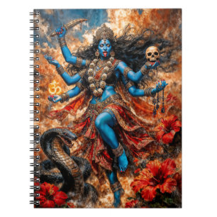 Kali Ma Fantasie Illustratie Notitieboek