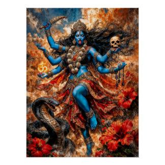 Kali Ma Fantasie Illustratie Perfect Poster